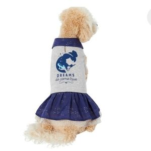 Disney Cinderella "Dreams Come True" Dog Sweatshirt Dress Size S